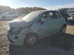 Fiat 500 salvage cars for sale: 2012 Fiat 500 Lounge