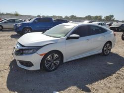 Honda Civic salvage cars for sale: 2017 Honda Civic EX