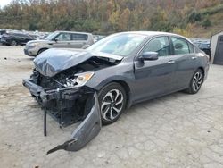 Honda Accord salvage cars for sale: 2017 Honda Accord EX