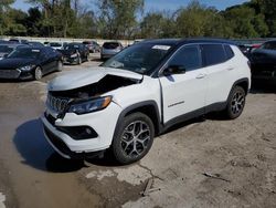 Jeep Compass salvage cars for sale: 2024 Jeep Compass Limited