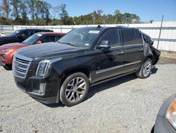 Cadillac Escalade salvage cars for sale: 2019 Cadillac Escalade ESV Platinum