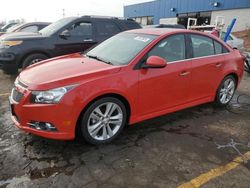 Chevrolet Cruze salvage cars for sale: 2012 Chevrolet Cruze LTZ