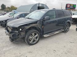 Dodge Journey salvage cars for sale: 2017 Dodge Journey Crossroad