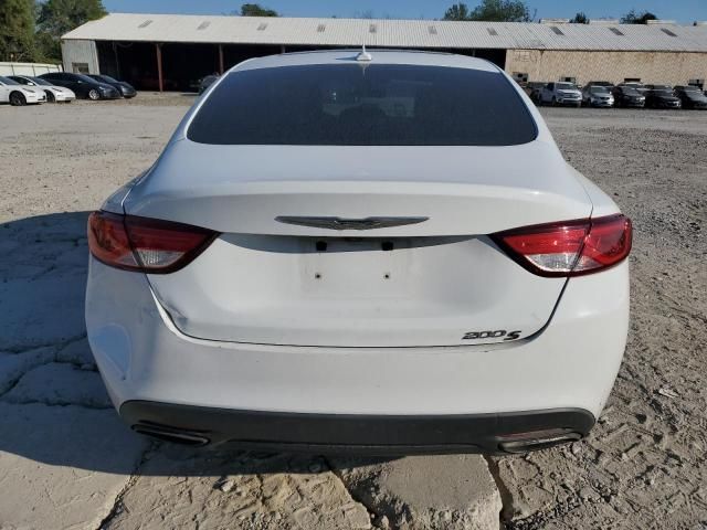 2015 Chrysler 200 S