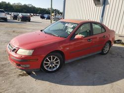 Saab salvage cars for sale: 2003 Saab 9-3 Linear