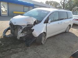 Toyota Sienna xle salvage cars for sale: 2011 Toyota Sienna XLE