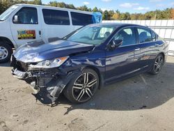 Honda Accord salvage cars for sale: 2016 Honda Accord Sport