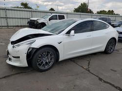 Tesla Model 3 salvage cars for sale: 2020 Tesla Model 3