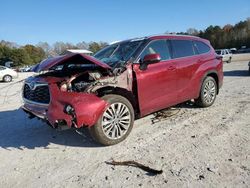 Toyota Highlander salvage cars for sale: 2024 Toyota Highlander LE