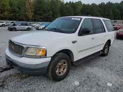 Ford Expedition salvage cars for sale: 2002 Ford Expedition XLT