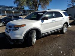 Ford Explorer salvage cars for sale: 2014 Ford Explorer XLT