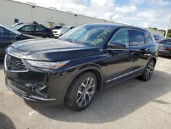 Acura mdx salvage cars for sale: 2022 Acura MDX Technology