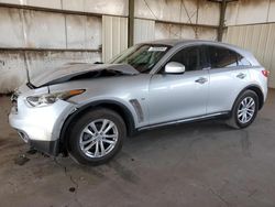 Infiniti QX70 salvage cars for sale: 2014 Infiniti QX70