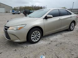 Toyota salvage cars for sale: 2015 Toyota Camry LE