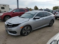 Honda Civic salvage cars for sale: 2018 Honda Civic EX