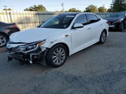 KIA salvage cars for sale: 2018 KIA Optima LX