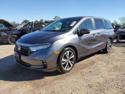 Honda Odyssey Touring salvage cars for sale: 2021 Honda Odyssey Touring