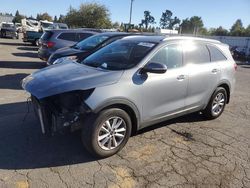 KIA Sorento salvage cars for sale: 2019 KIA Sorento L