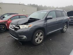 Toyota Highlander salvage cars for sale: 2012 Toyota Highlander Limited