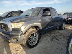 Toyota Tundra salvage cars for sale: 2007 Toyota Tundra Double Cab SR5