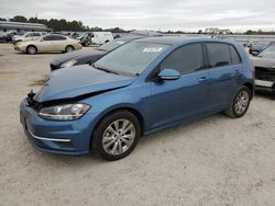 Volkswagen Golf salvage cars for sale: 2021 Volkswagen Golf