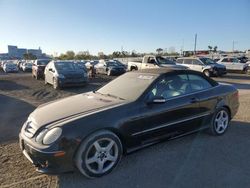 Mercedes-Benz salvage cars for sale: 2009 Mercedes-Benz CLK 350