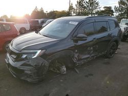 Honda salvage cars for sale: 2022 Honda Pilot Trailsport