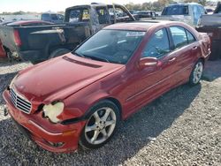 Mercedes-Benz salvage cars for sale: 2007 Mercedes-Benz C 230