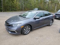 Honda salvage cars for sale: 2019 Honda Civic EX