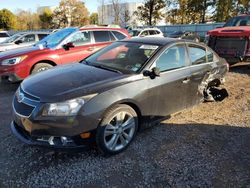 Chevrolet salvage cars for sale: 2014 Chevrolet Cruze LTZ