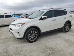 Toyota rav4 salvage cars for sale: 2017 Toyota Rav4 HV Limited