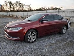 Chrysler 200 salvage cars for sale: 2015 Chrysler 200 Limited