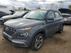 Hyundai Venue salvage cars for sale: 2024 Hyundai Venue SEL