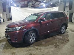 Toyota Highlander salvage cars for sale: 2017 Toyota Highlander Limited