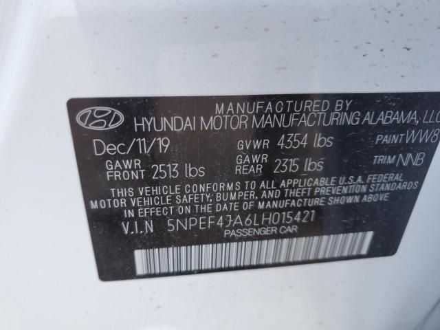 2020 Hyundai Sonata SEL