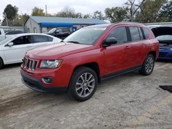 Jeep salvage cars for sale: 2016 Jeep Compass Sport