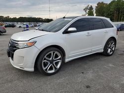 Ford Edge salvage cars for sale: 2013 Ford Edge Sport