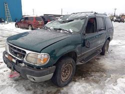 Ford Explorer salvage cars for sale: 2000 Ford Explorer XLT