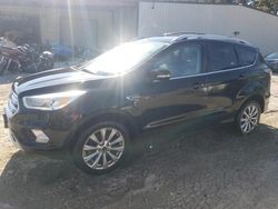 Ford salvage cars for sale: 2017 Ford Escape Titanium