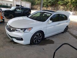 Honda Accord salvage cars for sale: 2017 Honda Accord EX