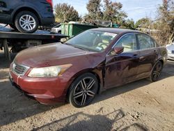 Honda Accord salvage cars for sale: 2008 Honda Accord LXP