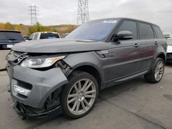 Land Rover salvage cars for sale: 2017 Land Rover Range Rover Sport HSE