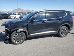 Hyundai Santa fe salvage cars for sale: 2021 Hyundai Santa FE Limited