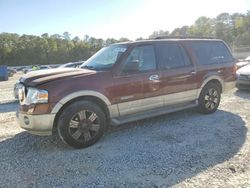 Ford Expedition salvage cars for sale: 2007 Ford Expedition EL Eddie Bauer