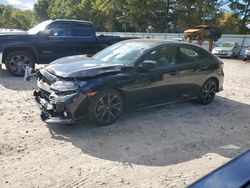 Honda Civic salvage cars for sale: 2019 Honda Civic Sport Touring