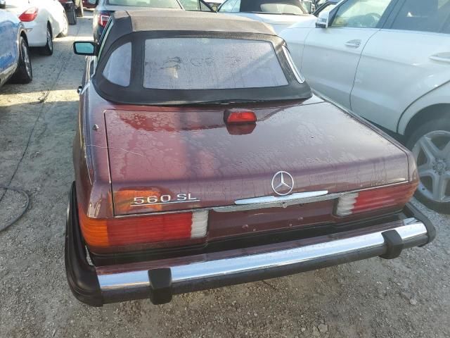 1987 Mercedes-Benz 560 SL