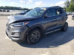 Hyundai Tucson salvage cars for sale: 2021 Hyundai Tucson Limited