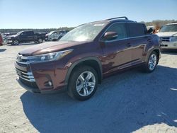 Toyota Highlander salvage cars for sale: 2017 Toyota Highlander Limited