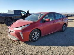 Toyota Prius salvage cars for sale: 2021 Toyota Prius LE