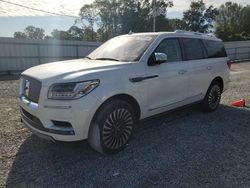 Lincoln Navigator salvage cars for sale: 2019 Lincoln Navigator Black Label